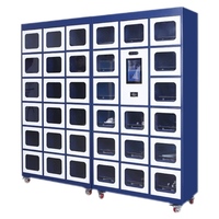 Casillero de Gestión de materiales de rejilla RFID de fábrica inteligente, casillero consumible de almacén inteligente, piezas de producción, casillero de autoservicio