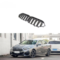 Grille de pare-chocs avant en fibre de carbone préimprégnée, grille de type « kidney » en carbone noir 3D CNC Auto Clave pour BMW Série 2 F44 2021+ Gran Coupé
