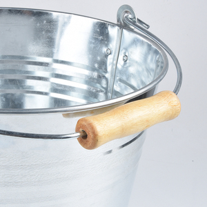 15L Metal Iron <strong>Bucket</strong> Heavy Duty <strong>Galvanised</strong> Water Ice Beer <strong>Bucket</strong> for Bar Kitchen Party - Product Image 5