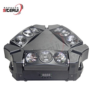 Chất lượng cao 9pcs * 10W mini Spider ánh sáng di chuyển đầu ánh sáng cho hiển thị của sân khấu Nhà Hát Chủ Đề Công viên bên thanh phòng khiêu vũ - Product Image 2