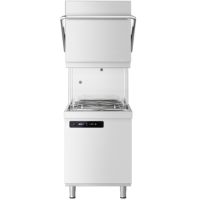 Lavavajillas de doble pared GGM Gastro - Digital - 7.1 kW - incl. Desincrustante - con detergente, ablandador de agua y aditivo para el lavado