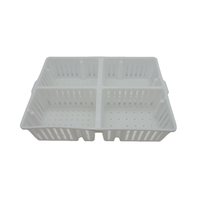 Nouvelle boîte de transport de poussins 680x490x155mm pour équipement d'alimentation de poulet de bébé de ferme de volaille