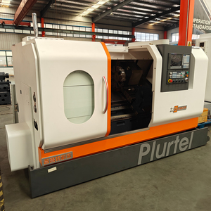 مخرطة <span class=keywords><strong>CNC</strong></span> عالية السرعة والدقة طراز L235 مع سرير مائل لتصنيع وتشكيل قطع التصنيع باستخدام الحاسب الآلي - Product Image 3