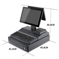 POS-система Licon 15.6 All-in-One с процессором Intel I5, Wi-Fi 6, принтером 58 мм, Windows 10, гарантия 1 год