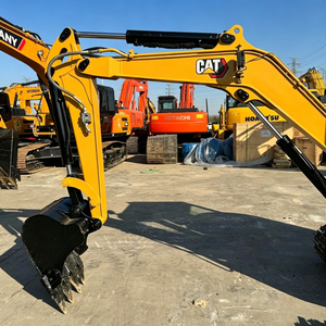 Mini-excavatrice Caterpillar 303.5E2 d'occasion, modèle 2020, 3,5 tonnes, bon état, consommation de carburant optimale, en vente - Product Image 4