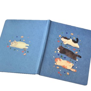 Carnet A5 vierge épaissi, motif trois chats mignons, pour journal étudiant, carnet de croquis, agenda, planificateur, livre esthétique - Product Image 5