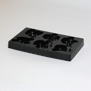 CPET/PET <strong>Plastic</strong> Disposable Tray <strong>Insert</strong> with Dividers for Chocolate Boxes Customized Color &amp; Shape - Product Image 2
