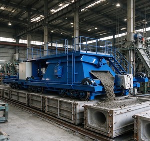 Carro Distribuidor <span class=keywords><strong>de</strong></span> Postes <span class=keywords><strong>de</strong></span> Concreto <span class=keywords><strong>de</strong></span> Alta Eficiencia, Carro <span class=keywords><strong>de</strong></span> Alimentación <span class=keywords><strong>de</strong></span> Materiales <span class=keywords><strong>para</strong></span> la Fabricación <span class=keywords><strong>de</strong></span> Postes Eléctricos <span class=keywords><strong>de</strong></span> Concreto - Product Image 6