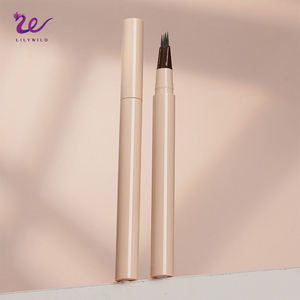 Crayon à sourcils vegan Lilywild à 4 pointes, imperméable, pour sourcils épars, effet microblading naturel, pour débutants - Product Image 6