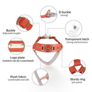 <span class=keywords><strong>Collar</strong></span> y correa de perro trenzado de alta calidad respetuoso con el medio ambiente personalizado de cuero tejido más popular - Product Image 5