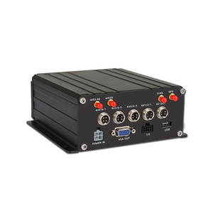 OEM Loop registrazione doppia scheda SD auto scatola nera Mobile <span class=keywords><strong>DVR</strong></span> 4 canali Mobile videoregistratore digitale con 4G GPS WIFI MDVR - Product Image 1