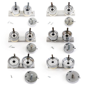 25/32/37/44/58/75mm Vòng Pin khuôn nút Huy hiệu máy làm khuôn cho kim loại trượt Sản phẩm loại nút Máy làm - Product Image 1