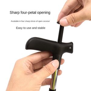 Ouvre-noix multifonctionnel en acier inoxydable robuste pour usage industriel, couteau à lame tranchante, perforateur <span class=keywords><strong>de</strong></span> coquille pour cuisine et camping - Product Image 4