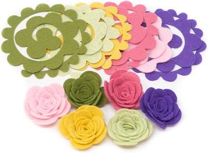 Rosas <span class=keywords><strong>de</strong></span> Fieltro <span class=keywords><strong>de</strong></span> Lana en Diferentes Colores SIN MONTAR, Kits <span class=keywords><strong>de</strong></span> Apliques <span class=keywords><strong>de</strong></span> Flores, Manualidades DIY, Decoración Personalizada para el Día <span class=keywords><strong>de</strong></span> la Madre - Product Image 5