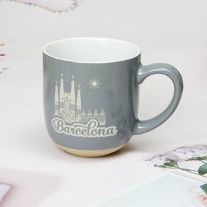 Taza de Café de Cerámica con Grabado Láser Personalizado de Recuerdo de la Ciudad de <span class=keywords><strong>Barcelona</strong></span> - Product Image 3