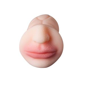 Oral Sexy <span class=keywords><strong>3D</strong></span> Garganta Profunda Coño Realista Coño de bolsillo de doble extremo Dispositivos de masturbación <span class=keywords><strong>gay</strong></span> Masculino - Product Image 5