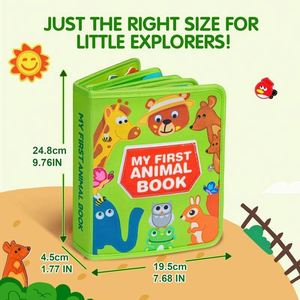 Libro de Fieltro de Nuevo Diseño, el Mejor Juguete Educativo de Viaje para Niños y Niñas, Regalo de Cumpleaños y Navidad - Product Image 2
