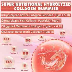 วิตามินดี3 เค2 ปราศจากน้ำตาล แบบกัมมี่ ผสมแอนตี้ออกซิแดนท์ พร้อมแคลเซียม แมกนีเซียม 500 มก. วิตามินเสริมสำหรับผู้ใหญ่ - Product Image 4