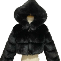 Veste d'hiver rembourrée pour femme Ruizi, élégante, vintage, à fermeture éclair, en fourrure de lapin tricotée, résistante aux plis et anti-rides