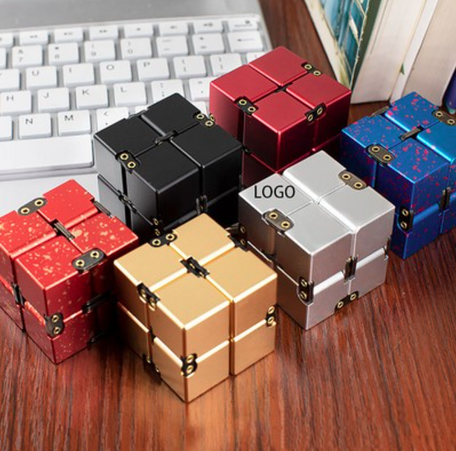 Infinite Magic Cube Personalized Printing Educational Brain Teaser Creative Present Desk Toy