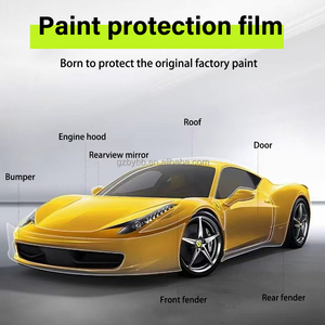 5ft * 50ft premio Tpu Ppf pellicola protettiva per auto accessori per auto <span class=keywords><strong>trasparente</strong></span> idrofilo antigraffio per auto avvolgente rotolo Fullbody - Product Image 4