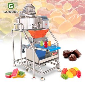 Laboratory Fruit Juice Jelly Commercial Vitamin <b>Gummy</b> <b>Bear</b> Small Hand Soft Candy Manual Depositer Make Machine - Product Image 1