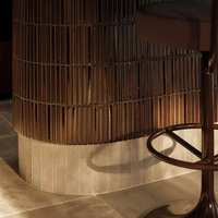 Conception d'intérieur de villa de luxe moderne, personnalisation complète de la maison, papier peint de luxe, éclairage, rideaux, revêtements de sol, package complet