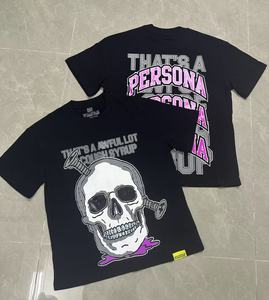 เสื้อยืดคุณภาพสูง NFC ปี 2025 ผ้าฝ้าย 260gsm เสื้อผ้าสตรีทแวร์ เสื้อยืดวินเทจ พิมพ์ลายกราฟิกแบบฟอกสี เสื้อยืดลายกราฟิก Hell สำหรับผู้ชาย - Product Image 6