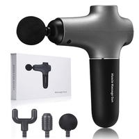 Pistolet de massage électrique portatif, masseur musculaire portable, appareil de thérapie par percussion des tissus profonds pour la relaxation corporelle