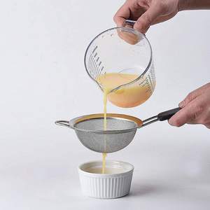 Ensemble de crépines alimentaires à mailles fines modernes de qualité supérieure outil de cuisine en acier inoxydable multi-taille poignées antidérapantes confortables écologiques - Product Image 5