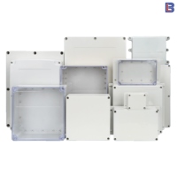 IP65 étanche PVC PC matériel boîte de commutation ABS plastique boîte de jonction électrique boîtier de montage sur panneau boîtier d'instrument électronique