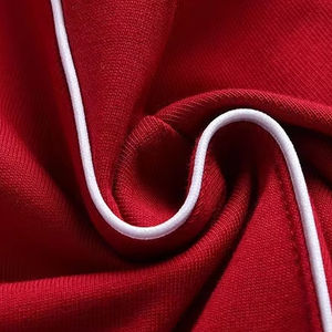 Maglietta Raglan a mezza manica estiva stile americano linee di colore a contrasto tinta unita in cotone 250g in tinta unita modello Casual personalizzato - Product Image 4