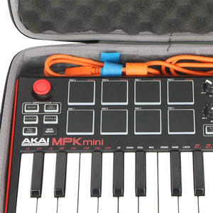 Estuche Rígido de EVA para Viaje, Almacenamiento y Protección para <span class=keywords><strong>Teclado</strong></span> MIDI <span class=keywords><strong>AKAI</strong></span> MPK <span class=keywords><strong>Mini</strong></span> de 25 Teclas para Producción Musical - Product Image 5