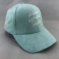 Gorra de 6 Paneles de Gamuza con Logotipo Personalizado al por Mayor de Fábrica, Gorra Estructurada con Hebilla Metálica Bordada, Unisex, Moda Casual para Exteriores, Gorras al por Mayor