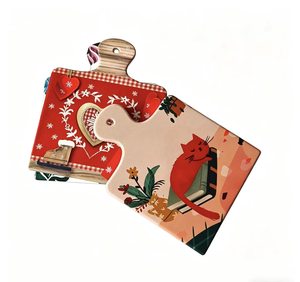 Sous-plat de cuisine en céramique écologique personnalisable en gros avec finition brillante/mate et base en liège pour casseroles chaudes et <span class=keywords><strong>plaques</strong></span> de cuisson - Product Image 1