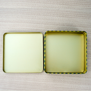 Квадратная жестяная упаковка на заказ, жестяная коробка для конфет, шоколадных закусок, металлическая коробка с крышкой - Product Image 3