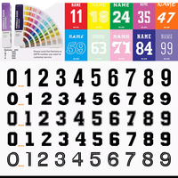 Ringan 100% Poliester Cetak Transfer Panas Patchwork Warna-Blokering Cepat Kering Tahan Bau Nomor Kustom Tim Pria