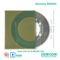 Jerman BOGEN RMSN32-31A-P2.2-E-S Cincin Magnetik Putar Non-Kontak 2.2mm Jarak Antar Kutub IP67 untuk Meja Putar Servo Sumbu Putar CNC