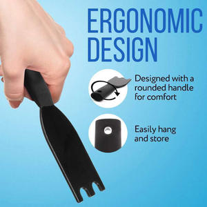 2PCS Grill Scraper Grill Barbacoa Espátula Herramienta para la limpieza de la <span class=keywords><strong>parrilla</strong></span> - Product Image 2