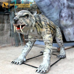 Tigre dientes de sable animales animatronic de la edad de hielo - Product Image 4