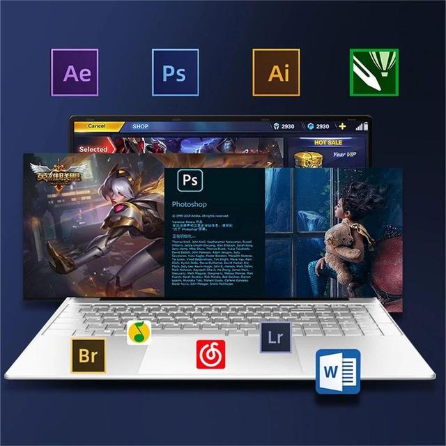 Low Price 15.6 Inch Ordenador Portatil Gaming Laptops Gaming Laptop Core N5095 N95 Business Laptops