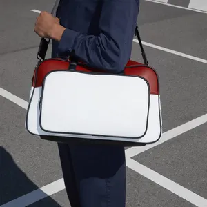 Индивидуальная Мужская спортивная сумка из искусственной кожи, модная Дорожная Спортивная сумка для мужчин на выходные