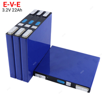 Batterie EV E LF22K 600A à haut débit de charge, cellule prismatique semi-solide 22Ah 3.2V, 4500 cycles, grade A, authentique.