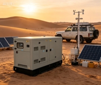 Générateurs diesel silencieux portables mobiles 20-200 kVA, groupe électrogène insonorisé ATS pour utilisation en extérieur