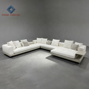 Sofá modular en forma de L, mueble de salón, de fábrica, diseño italiano, novedad, desde 2008 - Product Image 1