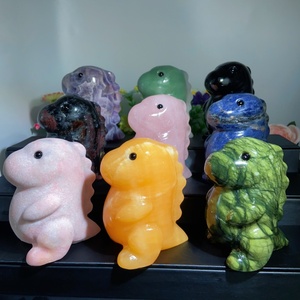 Vendita all'Ingrosso <span class=keywords><strong>di</strong></span> Sculture <span class=keywords><strong>di</strong></span> <span class=keywords><strong>Dinosauri</strong></span> in Cristallo Naturale, Pietre Curative, Decorazioni per la Casa e Regali - Product Image 2