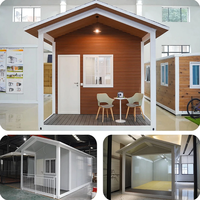Maison préfabriquée à toit en pente, à assembler rapidement, modulaire, en kit, démontable, type conteneur – Meilleures ventes