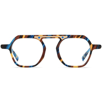 Gafas de acetato Borregls para mujer, montura de alta calidad, gafas de diseñador de marca, gafas de aviador a la moda, gafas ópticas para hombre 19174
