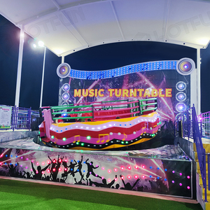 Atracción Disco Tagada de 24 Asientos para Parques de Atracciones y Plazas de Entretenimiento al Aire Libre en Venta - Product Image 1
