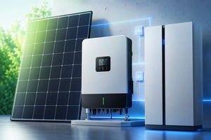 ระบบพลังงานแสงอาทิตย์แบบเชื่อมต่อกับระบบไฟฟ้า 10kw 20kw 30kw 50kw ชุดโซลาร์เซลล์ครบวงจรสำหรับบ้านและอาคารพาณิชย์ 10kw/20kw/30kw/50kw 5-30kw - Product Image 4